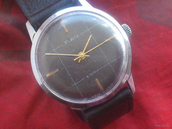 Часы РАКЕТА 2609  АКАДЕМИЧЕСКИЕ (КЛЕТКА )тип БАЛТИКА из СССР 1970-х