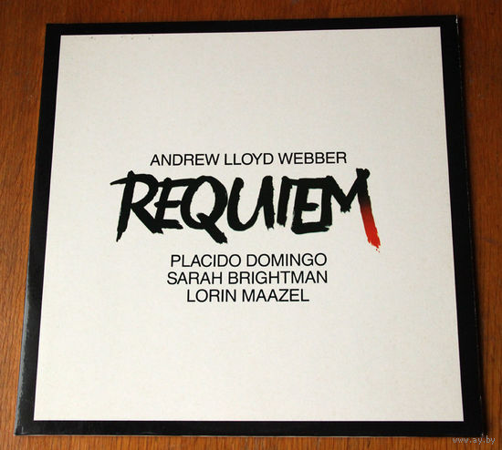Andrew Lloyd Webber "Requiem" - Placido Domingo, Sarah Brightman, Lorin Maazel LP, 1985