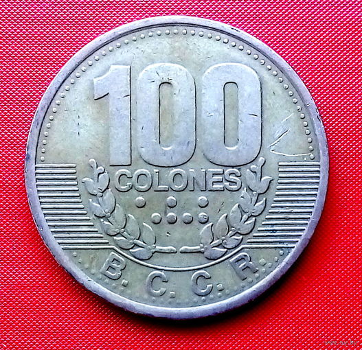 05-04 Коста-Рика, 100 колонов 1995 г.