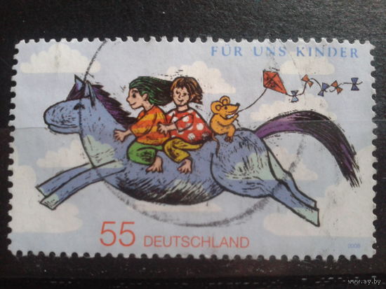 Германия 2008 Детям, сказка Михель-1,0 евро гаш