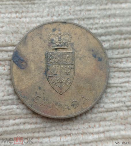 Werty71 Канада медаль памятная 100 лет конфедерации 1867 1967 жетон токен