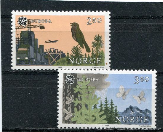 Норвегия. Охрана природы. Выпуск Европа СЕРТ