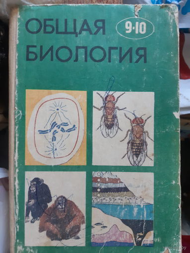 Общая биология 9-10 класс. 1977 г..  (1)