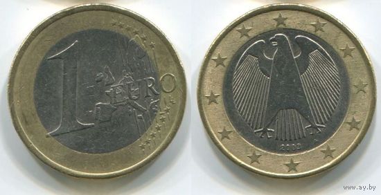 Германия. 1 евро (2003, буква A)