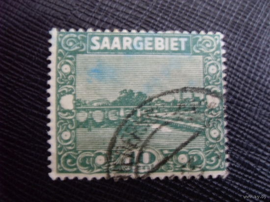 Саар 1922 Французская оккупация. Saar - Mi:DE-SL 86