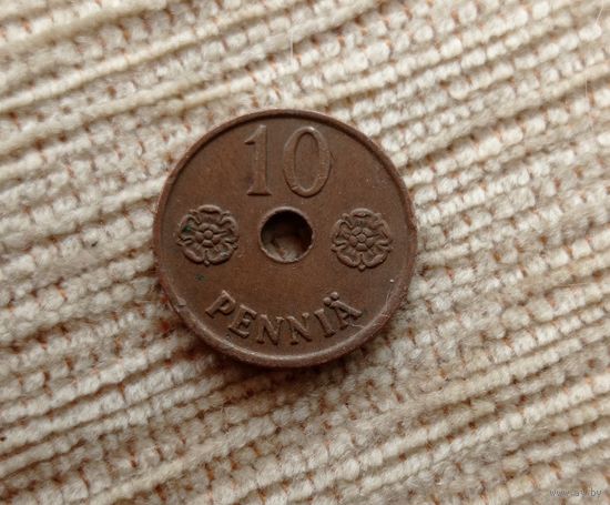 Werty71 Финляндия 10 пенни 1942