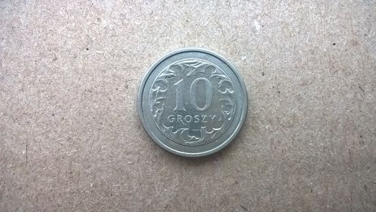 Польша 10 грошей, 1991г.