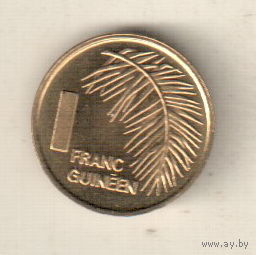 Гвинея 1 франк 1985