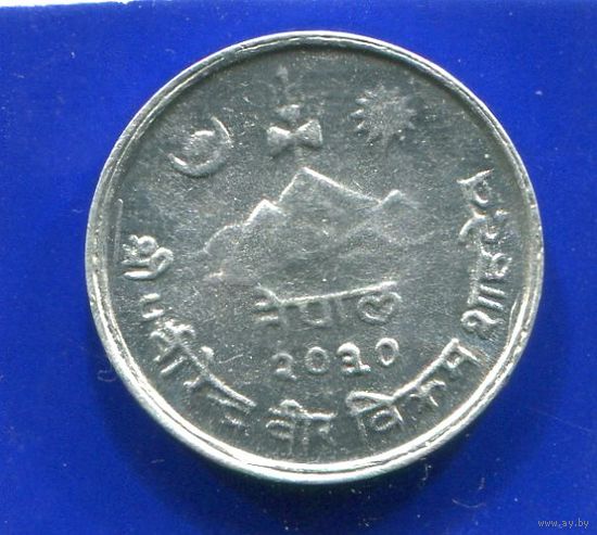 Непал 2 пайса 1973 UNC