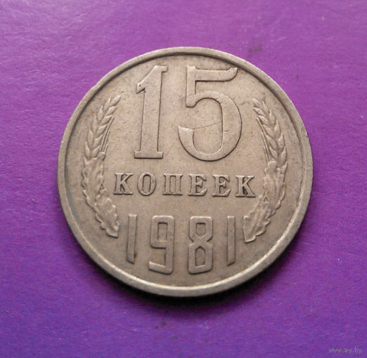 15 копеек 1981 СССР #04