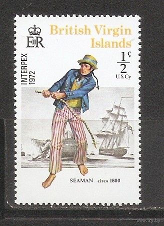 Британские Виргинские острова 1972 Моряк