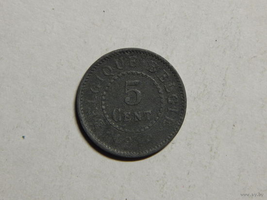 Бельгия 5 сантимов 1916г