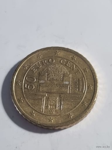 Австрия 50  евроцентов 2003