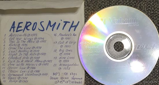 CD MP3 дискография AEROSMITH - 1 CD.