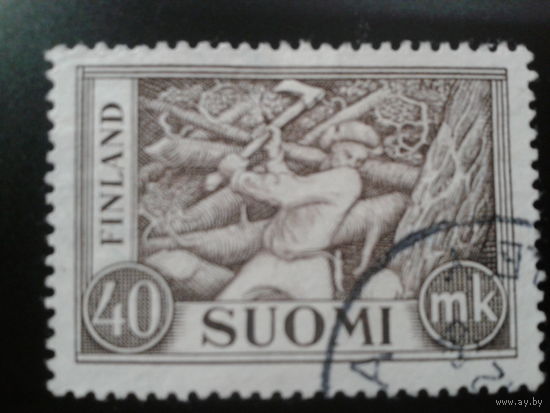 Финляндия 1952 стандарт, лесоруб