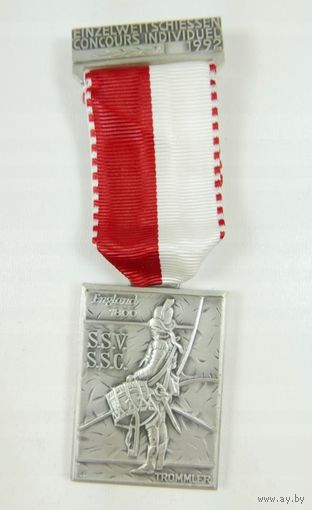 Швейцария, Памятная медаль "Стрелковый спорт" 1992 год.