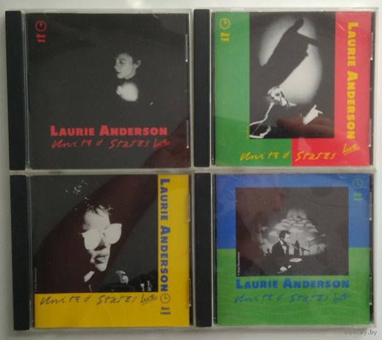 4CD Laurie Anderson - United States Live (Jan 1991)