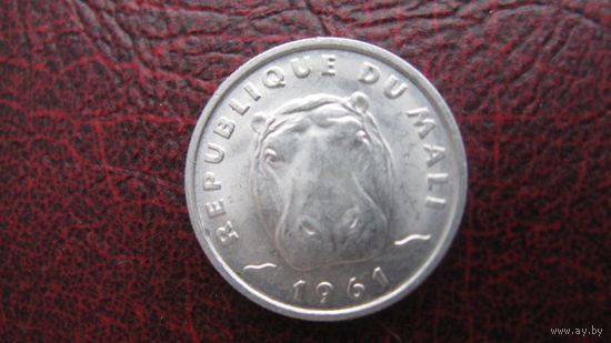 Мали 5 франков 1961