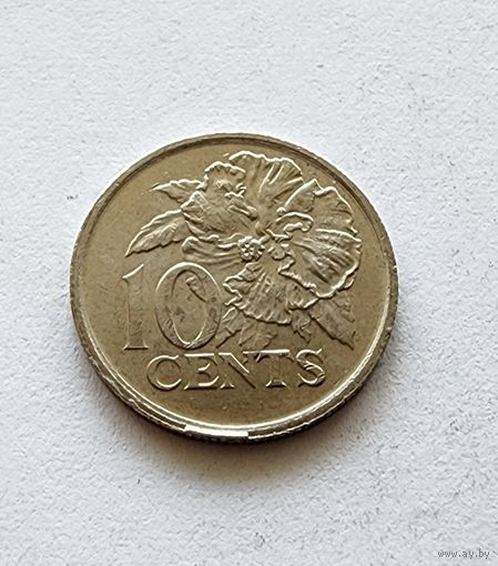 Тринидад и Тобаго 10 центов, 1980