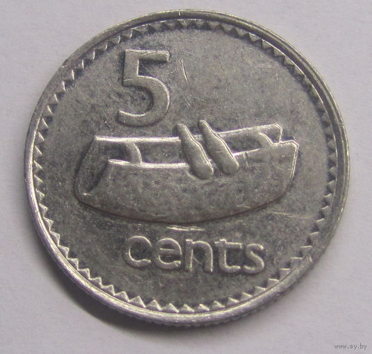 Фиджи 5 центов 1992 г