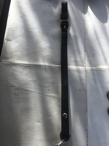 Кожаный  ремешок от офицерского  снаряжения-подвес. размеры  по  линейке
