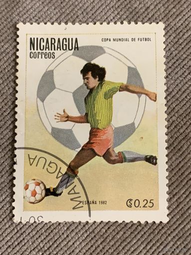 Никарагуа 1982. Чемпионат мира по футболу Испания-82. Марка