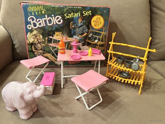 Набор для куклы Барби Barbie Safari set 1986