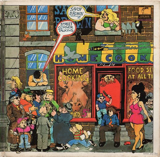 LP Savoy Brown 'Street Corner Talking'