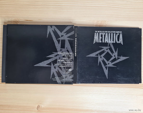 Metallica - The Metallica DVD Collection Sampler (Promo DVD, USA, 2000, лицензия)