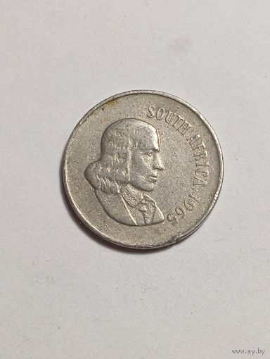 ЮАР 10 центов 1965 года .