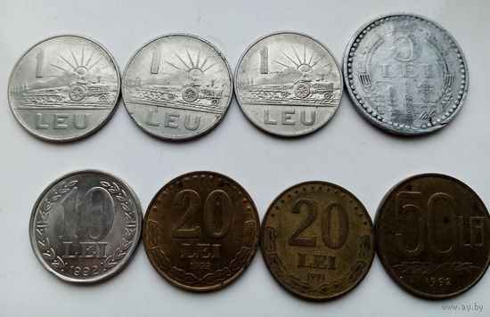 Лот монет Румынии
