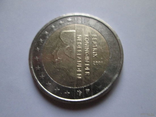 2 евро, Нидерланды 2001 г.