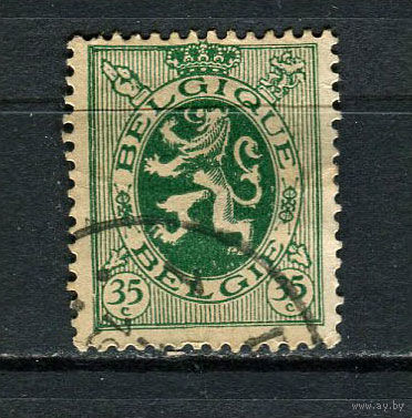 Бельгия - 1929 - Герб 35С - [Mi.260] - 1 марка. Гашеная.  (Лот 21CW)