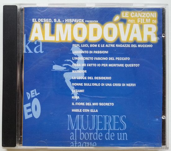 CD Various – Le Canzoni Dei Film Di Almodovar (1997)