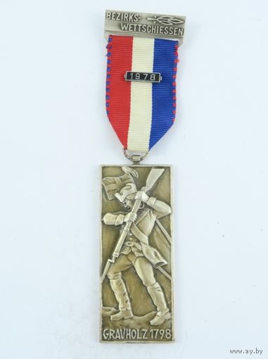Швейцария, Памятная медаль 1978 год.  (1469)