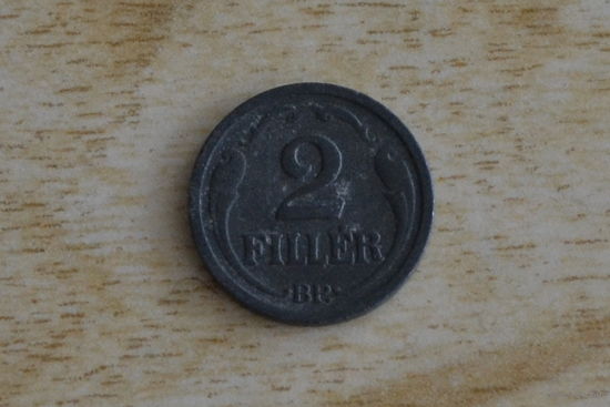 Венгрия 2 филлера 1943