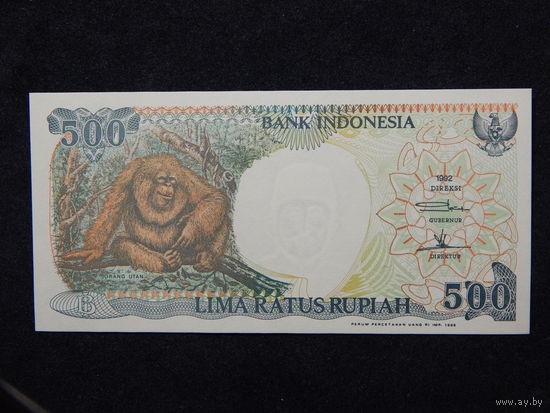 Индонезия 500 рупий 1992г.UNC