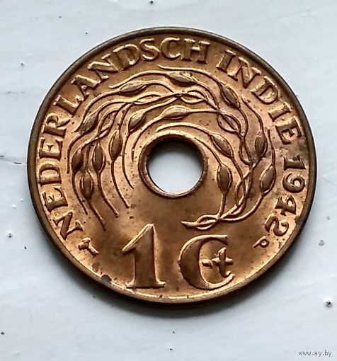Голландская Ост-Индия 1 цент, 1942 2-8-15