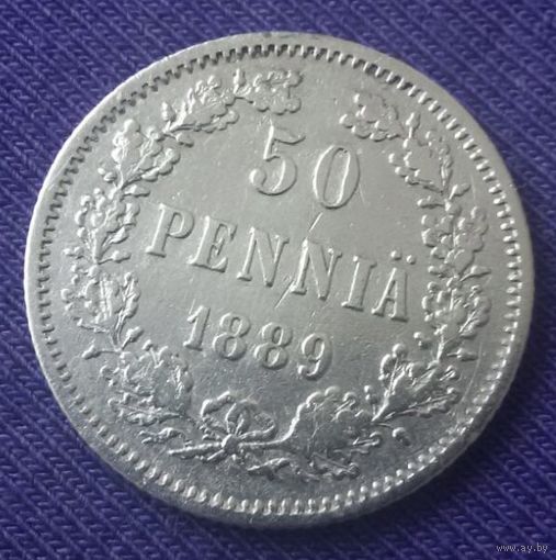 50 pennia 1889 года.