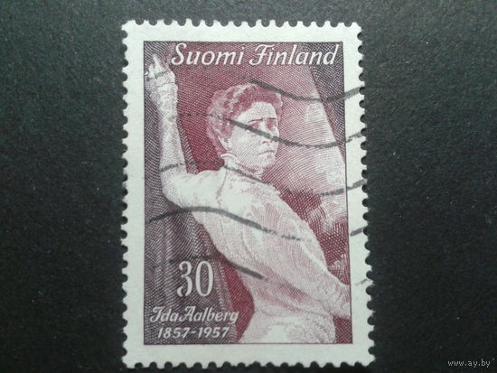 Финляндия 1957 певица, в живописи