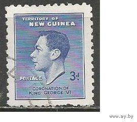 Новая Гвинея. Король Георг VI. 1937г. Mi#128.