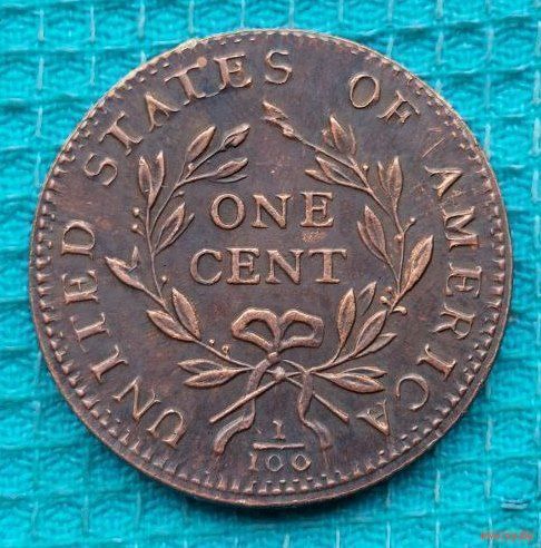 США 1 цент 1794 года