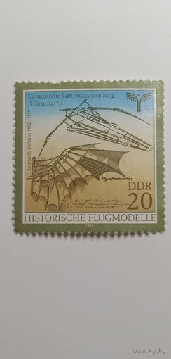 ГДР 1990. Исторические модели самолетов