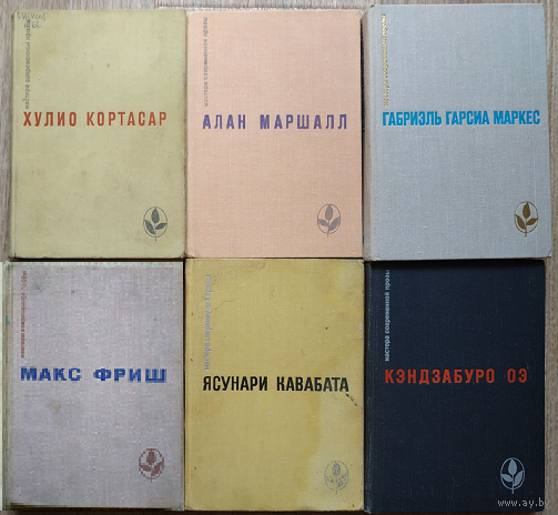 Книги из серии "Мастера современной прозы" (комплект 6 книг)