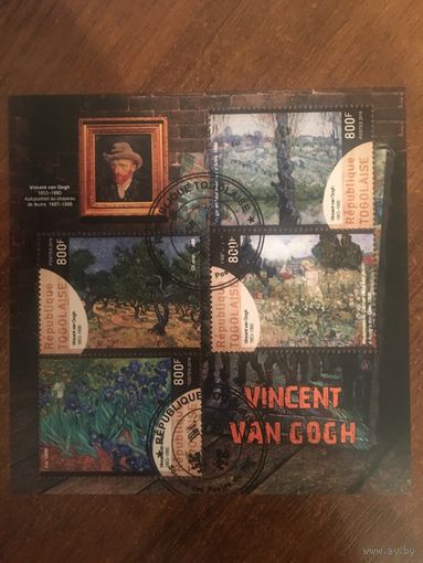 Того 2019. Жудожник и его работы. Винсент Ван Гог. Малый лист.
