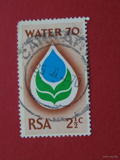 ЮАР.1970г. Вода.