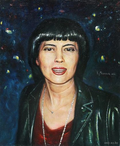 Картина "Портрет Мирей Матьё"