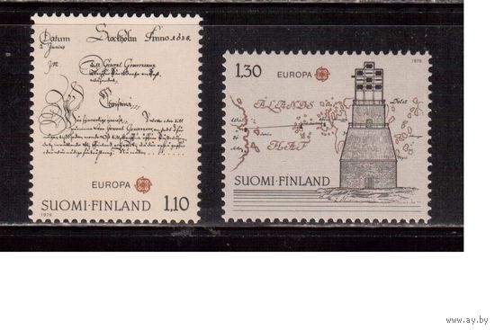 Финляндия-1979Мих.842-843) ** , Европа