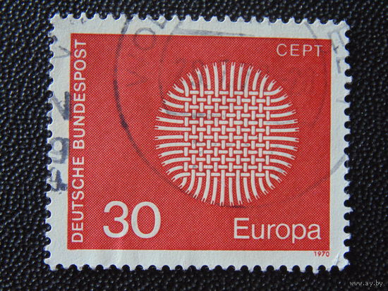 Германия 1970 г. Европа / септ.