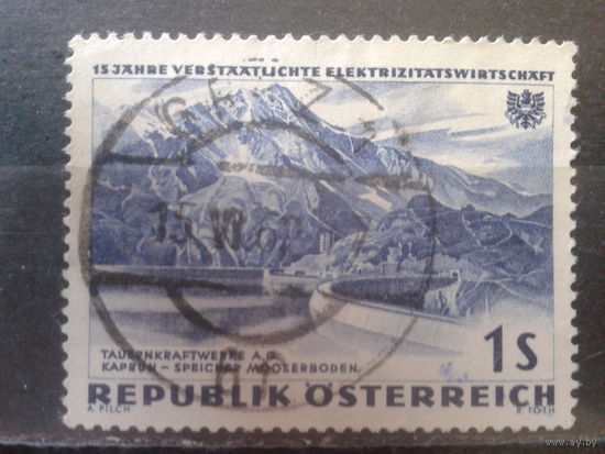 Австрия 1962 Сохранение почвы электростанций